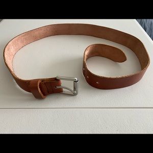Oro Russet Pioneer Leather Belt - Size 36